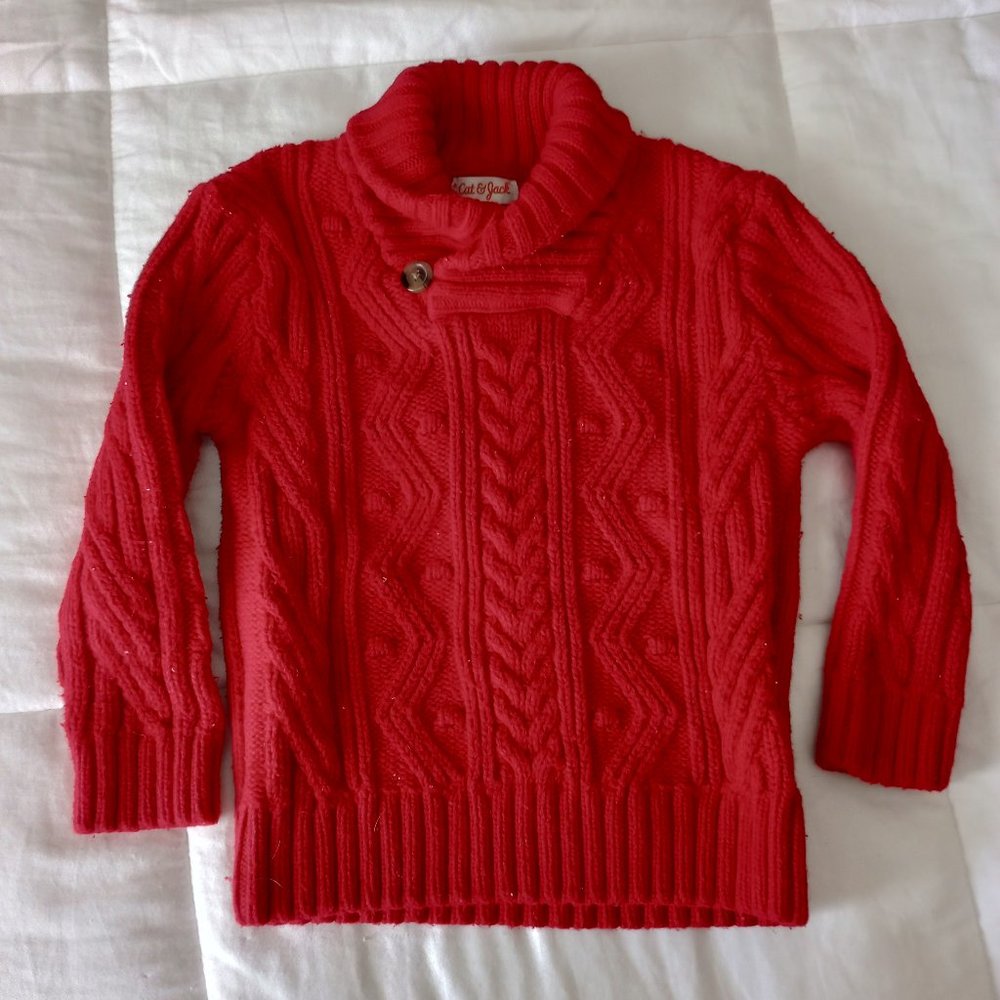 Boys Red sweater